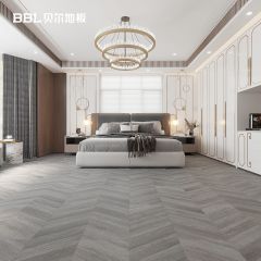 貝爾地板BHD009叢林印象系列仿魚骨拼強(qiáng)化復(fù)合地板12mm